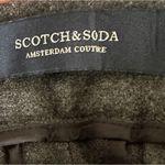 Scotch & Soda Charcoal Gray Stretch Elastic Waist Trouser Zip Logo Pockets XL Photo 4