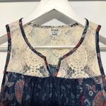 Sunset & Sixth tank top lace small blue Blue Photo 2