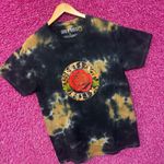 Guns N’ Roses Leopard Print Big Rose Hard Rock Tie Dye M Photo 2