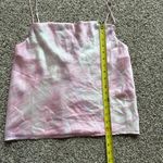 superdown Jordan light pink & white tie-dye cowlneck tank top size S Photo 10