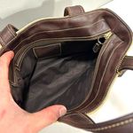 Coach Vintage 1998 Usa Canvas Leather Hand Bag D9X6121 Photo 6