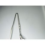 BOSS White Zipper Up Zip Pockets Adjustable Strap Handbag Crossbody Bag Photo 9