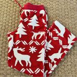 Vera Bradley  Jacquard Fleece Pajama Pants in Reindeer Intarsia Red small Photo 5