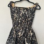 House Of CB 'Charming' Black Gold Lace Off Shoulder Midi Gown NWOT size XS $329 Photo 5