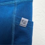 Oiselle  Flyout Cold-weather Run Blue High-Waisted Leggings Photo 6