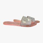 Lauren Lorraine New Embellished Jeweled Slides, size 7 Photo 1