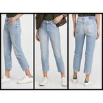 💕MOTHER SUPERIOR💕 The Tomcat Jeans ~ Bless You 30 NWOT Cropped Straight Leg Photo 9