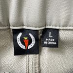 Kerrits  Riding Breeches Womens Large Tan Knee Grip Stretch Equestrian Pants Photo 2