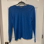 Lilla P long sleeve back seam blue Crewneck size M Size M Photo 3