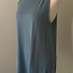 Lulus dusty blue split-back tank top size M Photo 1