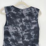 Coldwater Creek Women Grey V-Neck Pleated Classic A-Line Knee Length Dress 6 Photo 3