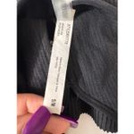 Wardrobe Essentials Black Ribbed Cut Out Crop Top S/M Y2K Clubwear Stretch Tank Photo 3