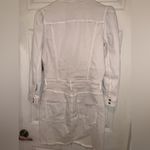 Nwot MOTHER Puffy Bruiser Mini Dress cream fall Denim Jeans revolve 395$ casual White Photo 6