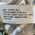 Tulle Floral Print Tank Top Sleeveless Casual Blouse Medium Boho Indie Festival Blue Photo 5