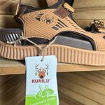 Kuailu Women's Arch Support Orthotic Athletic Sandals Tan Size 7 Photo 1