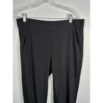 Athleta  Size 10 Womens Brooklyn Jogger Pants Black Lightweight Pull On Pockets Photo 14