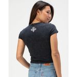 Affliction NEW  WOMEN'S COLLAPSE BABY TEE SZ LARGE Photo 1