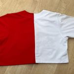 Jersey Boy Apparel Womens Indiana Cropped Jersey Red Size M Photo 3