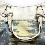 Simply Vera Snakeskin Patent Leather Handbag Purse Blue Photo 6