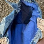 Handmade denim tote bag Women's Blue Bag Photo 3