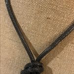 Black Knot Snake Chain Necklace Photo 3