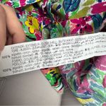 ZARA  Bright Colorful Floral Print Wrap Mini Skirt Womens XS Skort Tropical Beach Photo 11