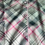 Victoria's Secret  Pink and Gray Plaid Blouse Photo 1