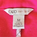 Cato Hot Pink Long Sleeve Blazer Photo 6