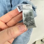 Cloth & Stone  Chambray Long Sleeve Button Down Mini Dress XS Coastal Cowboy Photo 7