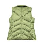 Eddie Bauer Women’s Goose Down Light Green Puffer Vest Sz XL Gorpcore Outdoor Photo 5