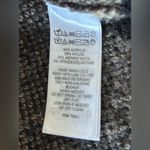 Cynthia Rowley Black and Tan Leopard Cowl Neck Sweater small Photo 4