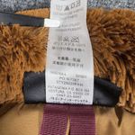 Patagonia Pelage Fleece Vest Womens S Brown White Full Zip Silky High Pile Photo 3