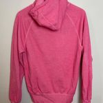 Retrofête RETROFETE- Vanessa Hoodie in Hot Pink Logo Sweatshirt Oversized Photo 4