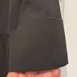 Tuckernuck  Black Stretch Crepe Royal Shirt Dress Photo 7