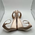 Badgley Mischka NWOB  Teasha Wedge Sandal size 6 soft nude Photo 5
