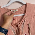 Orange Creek  Floral Embroidered boho mini dress Photo 3