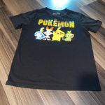 Pokémon Black  Tee with Yellow and Gold Accents Photo 5