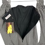 Naked Wardrobe Gingham The Statement Cocktail Dress Castlecore Sleeve Small NWT Photo 8