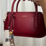 Jason Wu  Structured Mini Bag Removable Crossbody Oxblood Color NWT Beautiful Photo 0