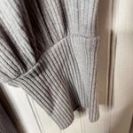 a.n.a  Ribbed Long Sleeve Dress gray Photo 3
