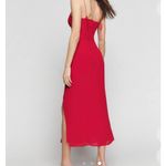 Reformation  Red Juliette Dress - Size 12 - New With Tags Photo 3