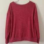 Torrid 0 Brushed Waffle Surplice Drop Shoulder Wrap Top Red Sweater Large Photo 6