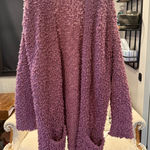 a.n.a  Textured Purple Women’s Cardigan size XXL Photo 0