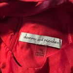 Danny & Nicole Womens Sleeveless Red Halter Midi Fit + Flare Dress 16 Photo 4