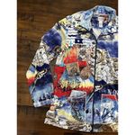 Chico's size 1 Small Travel Cruise Zip Jacket Vacation Navigation Photo 2