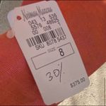 Tracy Reese  (Neiman Marcus) NWT orange linen blend coat with pink sheen / 8 Photo 7