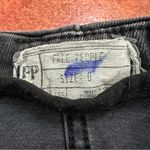 Free People Black Stretch Denim Pencil Skirt Photo 2