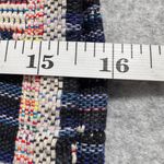 Anthropologie  Women's M Geometric Cotton Knit Mini Skirt Multicolor Casual Photo 9