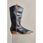 Free People NWT We The Free Montage Tall Boots Washed Black Size 8.5 / 38.5 Photo 4