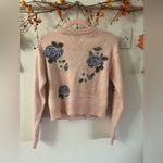 Forever 21  Pink and purple Floral Cardigan Photo 2